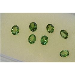 2.44ct Oval Shape Tsavorite Dimension 5x3.8x1.8