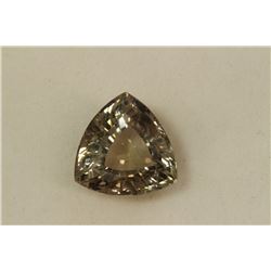7.55ct Trillion Cut Light Pink tpurmaline Dimension 12.5x12.5x8