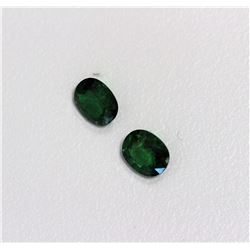 1.43ct Oval Shape Tsavorite Match Pair Dimension 6x5x2.8