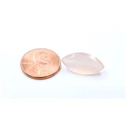 7.12ct Marquise Shape LIGHT PINK Chalcedony