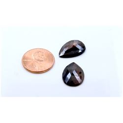 12.72ct Pear Shape Spinel Match Pair