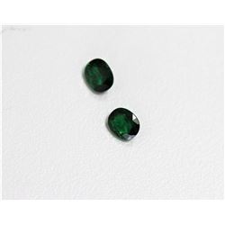 1.59ct Oval Shape Tsavorite ( Match pair) Dimension 6x5.1x3.1
