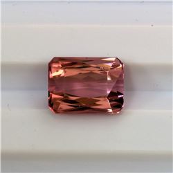 3.26ct Oval Shape Pink tourmaline  Dimension 9.1x7x5.6