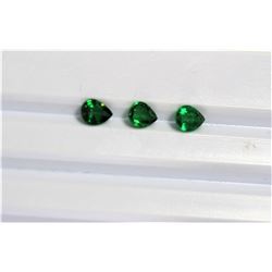 2.13ct Pear Shape Tsavorite ( Match pair) Dimension 6.1x4.9x3.6