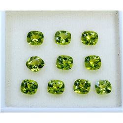 10.76ct Cushion Shape Peridot
