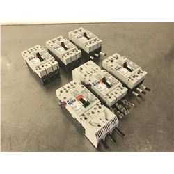 (6) ALLEN BRADLEY 140U-H6C3-C50 B CIRCUIT BREAKER