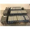 Image 1 : *BROKEN PLASTIC* LOT OF 3 ALLEN BRADLEY PLC RACK W/CARDS