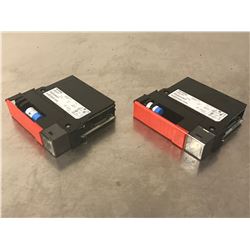 (2) ALLEN BRADLEY 1756-LSP B GUARD LOGIX 55LSP PROCESSOR