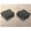 Image 2 : (2) ALLEN BRADLEY 1756-L72S LOGIX 5572S AUTOMATION CONTROLLER 4M/2M