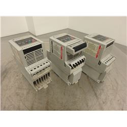 (3) Allen Bradley 160S-AA02NPS1 Drive