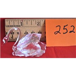 GLASS CRYSTAL SWAN - Swarovski FIGURINE