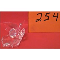 GLASS CRYSTAL SWAN - SWAROVSKI FIGURINE