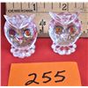 Image 1 : 2 CRYSTAL OWLS SWAROVSKI FIGURINE