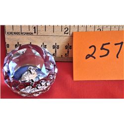 CRYSTAL PAPER WEIGHT SWAROVSKI FIGURINE (RAM)