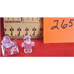 CRYSTAL PENGUIN + BUTTERFLY