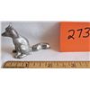 Image 1 : PEWTER FOX - STAMPED J.B.