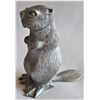 Image 3 : PEWTER BEAVER - STAMPED ON FOOT J.B.