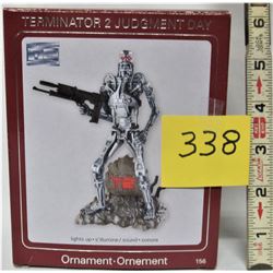 HEIRLOOM ORNAMENT COLLECTION "TERMINATOR 2- JUDGEMENT DAY" + SOUND LIGHT
