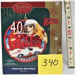 HEIRLOOM ORNAMENT COLLECTION "SPEED RACER" ANNIVERSARY MUSICAL