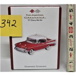 HEIRLOOM ORNAMENT COLLECTION '57 CHEV BELAIR FUEL INJECTION CHEVROLET