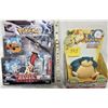 Image 1 : 2009 POKEMON RIVAL REACTORS SNORLAX BATTER OPERATED w/ SOUND + 2007 POKEMON STARFLY BATTLE BASE