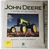 Image 1 : 12"X11" h/c JOHN DEERE - "HISTORY OF THE TRACTOR" BOOK - DUST JACKET
