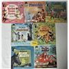 Image 1 : 7 VINTAGE DISNEY SEE-HEAR-READ READ-ALONG BOOKS + RECORDS