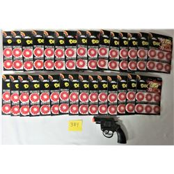 LOT 30 CARDS 72 - EACH SHOT CAPS - PLASTIC CAP GUN