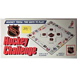 1986 HOCKEY CHALLENGE + TRIVIA BOARD GAME