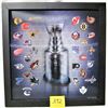 Image 1 : 2009 FRAMED 3-D STANLEY CUP - 30 NHL TEAM LOGOS