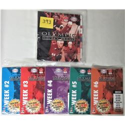 NEW SEALED 1998 OLYMPIC ESSO HOCKEY HEROS BINDER + CARDS