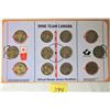 Image 1 : SET 12 1998 McDONALD'S TEAM CANADA OLYMPIC MEDALLION COIN SET
