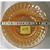 Image 1 : 8' X 4" PEACH LUSTRE SWIRL FIRE KING VEGETABLE BOWL