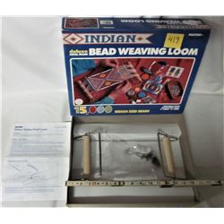 1995 DELUXE METAL FRAME 15" BEAD WEAVING LOOM - BOX + INSTRUCTIONS
