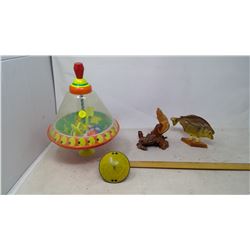 Child's Toys, and Statues