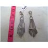 Image 2 : RHINESTONE CHANDALIER CLIPBACK EARRINGS