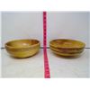 Image 5 : LOT OF WOOD BOWLS - LOCALLY CARVED