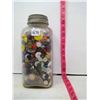 Image 2 : LOT OF BUTTONS (3 JARS)