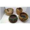 Image 1 : MISC. WOVEN BASKETS (4)