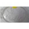 Image 2 : PRESSED GLASS PLATTER "HORSE SHOE"BY ADAMS 1881
