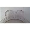 Image 3 : PRESSED GLASS PLATTER "HORSE SHOE"BY ADAMS 1881