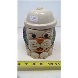 COOKIE JAR - PUPPY - CERAMIC