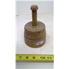 Image 1 : LARGE WOOD BUTTER MOLD
