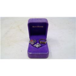 LOT OF STERLING SILVER RINGS (3)