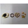 Image 4 : LOT OF GOLDTONE JEWELRY