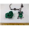 Image 2 : MALACHITE OWL AND MALACHITE CRYSTAL