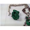 Image 4 : MALACHITE OWL AND MALACHITE CRYSTAL