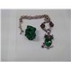 Image 5 : MALACHITE OWL AND MALACHITE CRYSTAL