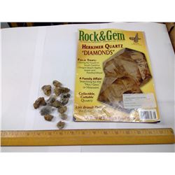 HERKIMER DIAMONDS AND MAGAZINE