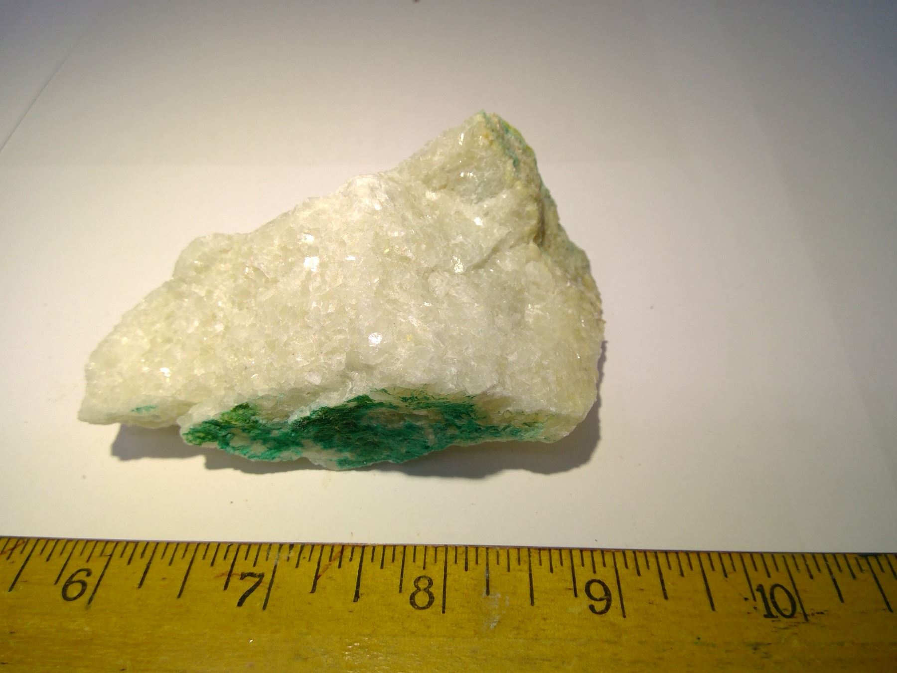 COPPER ON QUARTZ CRYSTAL